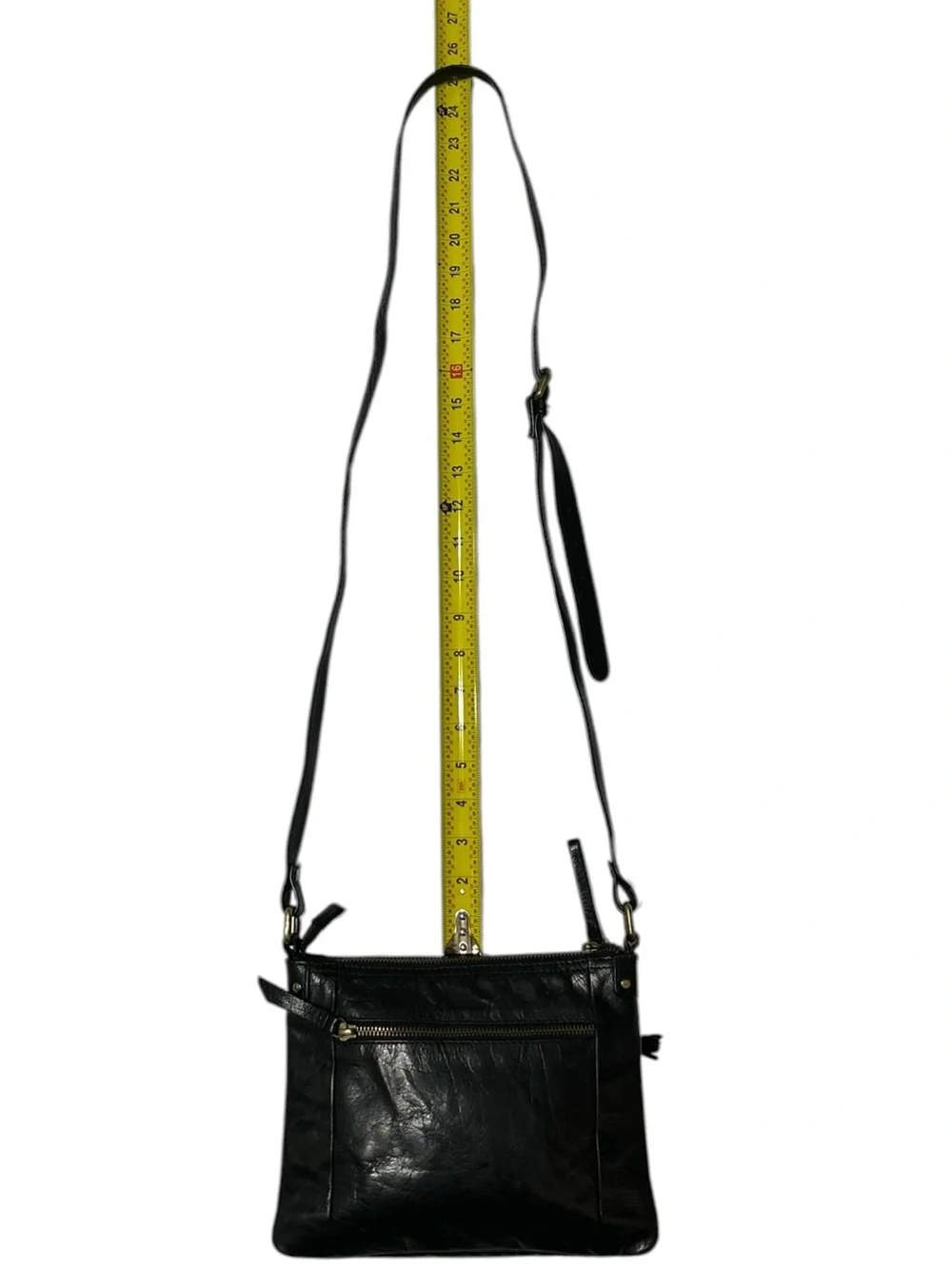 Diba True Crossbody Bag Small Black Pebbled Leather Shoulder Crossbody Purse